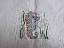 Cross stitch square for Isla W's quilt