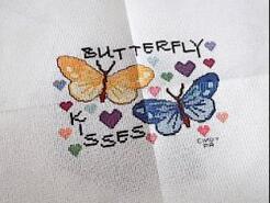 Cross stitch square for Gracie-Mae F's quilt