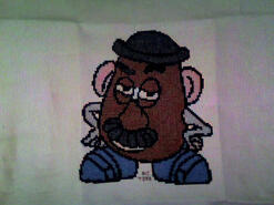Cross stitch square for Toby F's quilt
