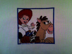 Cross stitch square for Toby F's quilt