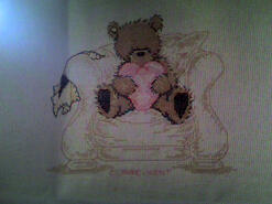 Cross stitch square for Tommy C's quilt