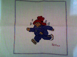 Cross stitch square for Evie C's quilt