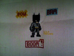Cross stitch square for Harvey C's quilt