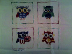 Cross stitch square for Matthew V's quilt