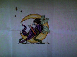 Cross stitch square for Seren T's quilt