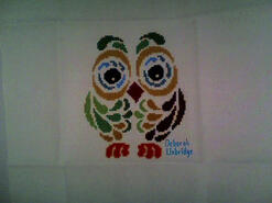Cross stitch square for Lucy R's quilt