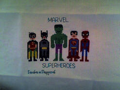 Cross stitch square for Elliot S's quilt