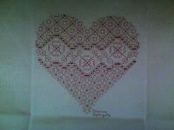 Cross stitch square for Bethany C's quilt