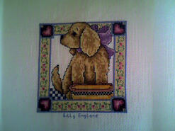 Cross stitch square for Alyssa P's quilt