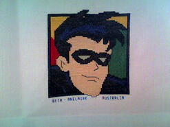 Cross stitch square for Matthew V's quilt