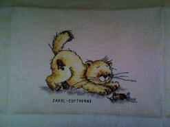 Cross stitch square for Eloise L's quilt