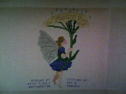 Cross stitch square for Alice-Mai's quilt