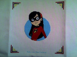 Cross stitch square for Maisie S's quilt