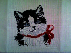 Cross stitch square for Eloise L's quilt