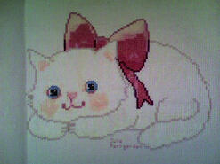 Cross stitch square for Eloise L's quilt