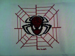 Cross stitch square for Maisie S's quilt