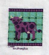 Cross stitch square for Melody D's quilt