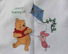 Cross stitch square for Theo S's quilt