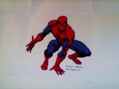 Cross stitch square for Noah D's quilt