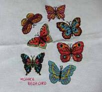 Cross stitch square for Caitlin F's quilt