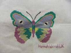 Cross stitch square for Caitlin F's quilt