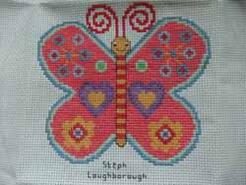 Cross stitch square for Caitlin F's quilt