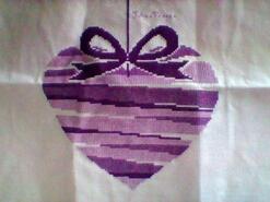 Cross stitch square for Millie-Mai's quilt