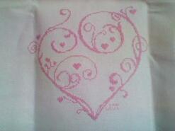 Cross stitch square for Kaydi P's quilt