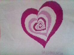 Cross stitch square for Kaydi P's quilt