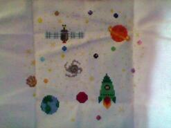 Cross stitch square for Kristian M's quilt