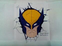 Cross stitch square for Noah H 2's quilt