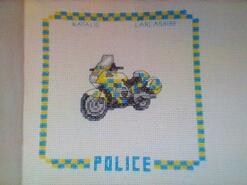 Cross stitch square for Cameron A's quilt