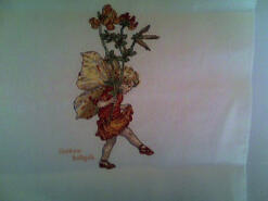 Cross stitch square for Maisy Hope's quilt