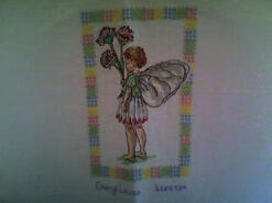 Cross stitch square for Maisy Hope's quilt