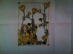 Cross stitch square for Maisy Hope's quilt