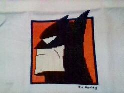 Cross stitch square for Cameron A's quilt