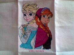 Cross stitch square for Loraya H's quilt