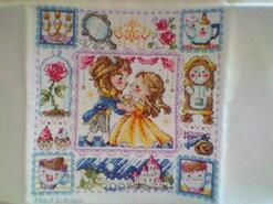 Cross stitch square for Loraya H's quilt