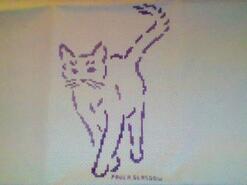 Cross stitch square for Joelle C's quilt