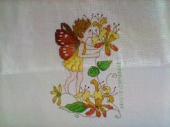 Cross stitch square for Annabelle S's quilt
