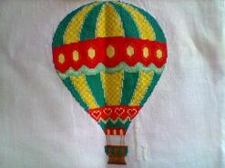 Cross stitch square for Lennie E's quilt