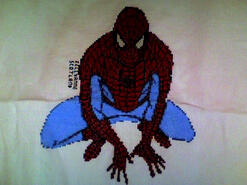 Cross stitch square for Samuel H's quilt