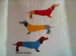 Cross stitch square for Joelle C's quilt