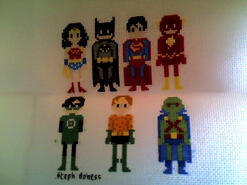 Cross stitch square for Harvey C's quilt