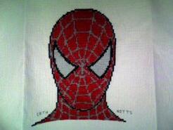 Cross stitch square for Harvey C's quilt