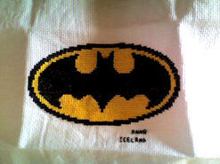 Cross stitch square for Harvey C's quilt