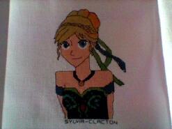 Cross stitch square for Sophie S's quilt