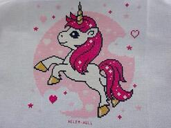 Cross stitch square for Annabelle S's quilt