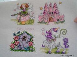 Cross stitch square for Annabelle S's quilt