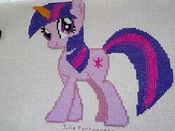 Cross stitch square for Annabelle S's quilt